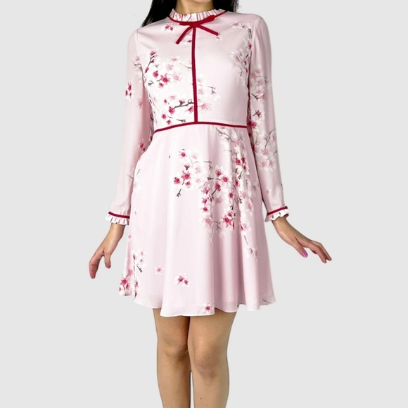 Ted Baker London Dresses & Skirts - Ted Baker "Heidee Peach Blossom" dress Sz 10